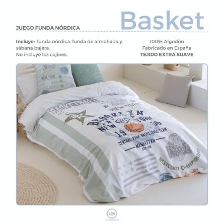 Funda nórdica BASKET de Ilustrando tus sueños