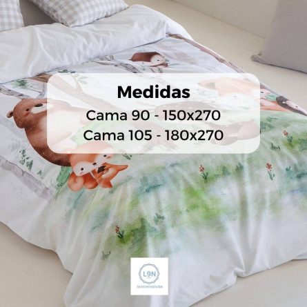Funda nórdica FOREST de Ilustrando tus sueños