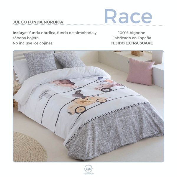 Funda nórdica RACE de Ilustrando tus sueños