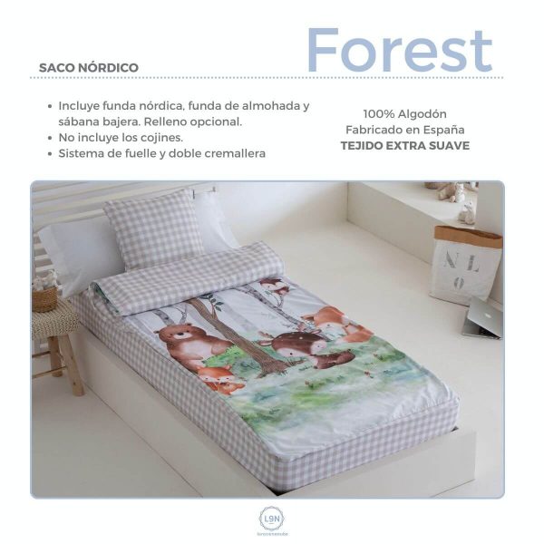 Saco nórdico FOREST de Ilustrando tus sueños