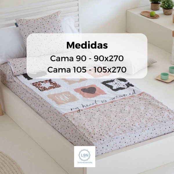 Saco nórdico LOVE de Ilustrando tus sueños