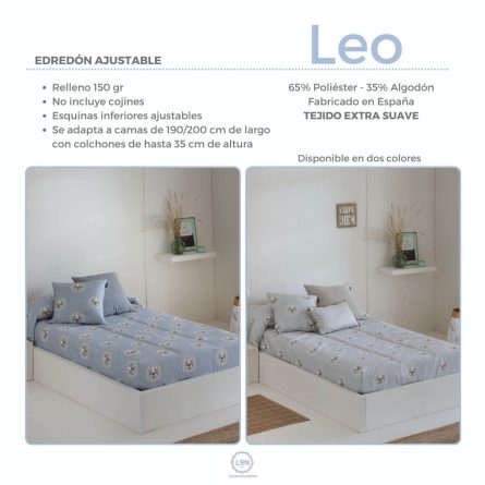 Edredón ajustable LEO de Confecciones Paula