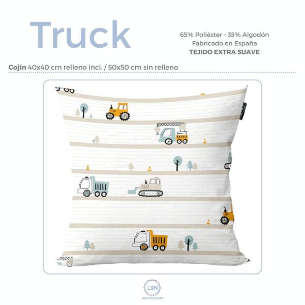 Funda de cojín TRUCK de Confecciones Paula