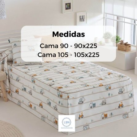 Colcha Edredón TRUCK de Confecciones Paula