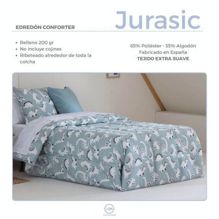 Conforter JURASIC de Confecciones Paula