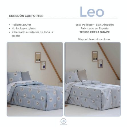 Conforter LEO Azul de Confecciones Paula