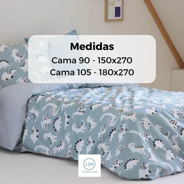 Funda nórdica JURASIC de Confecciones Paula