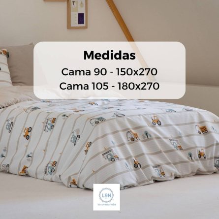 Funda nórdica TRUCK de Confecciones Paula
