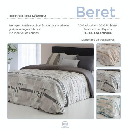 Funda nórdica BERET de Confecciones Paula