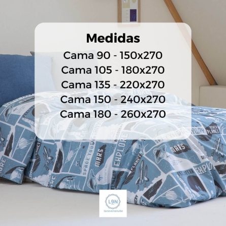 Funda nórdica PLANET de Confecciones Paula