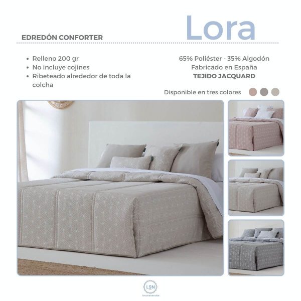 Edredón conforter LORA de Confecciones Paula