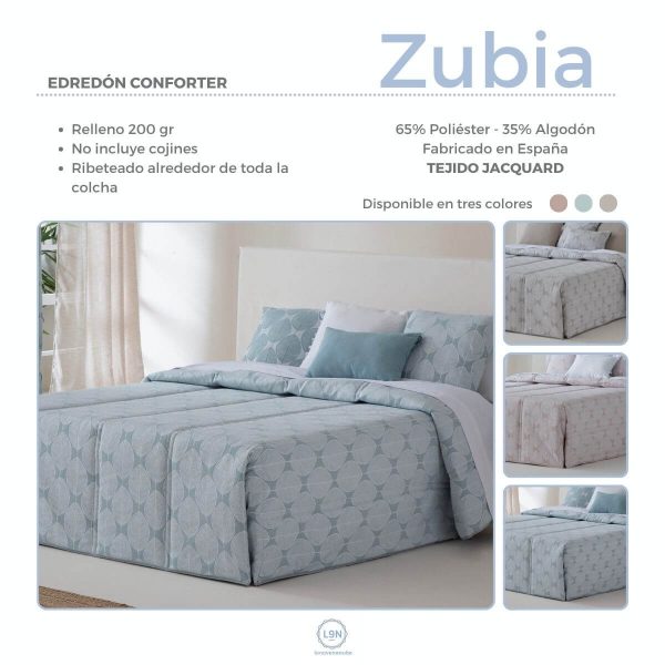 Edredón conforter ZUBIA de Confecciones Paula