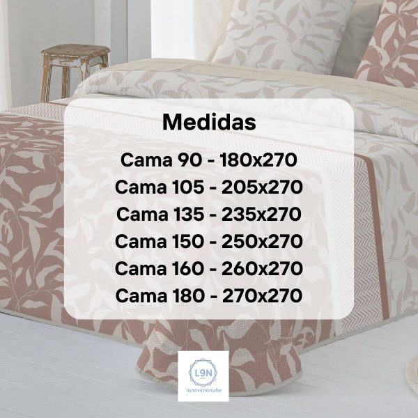 Colcha bouti HIDRA de Tejidos JVR