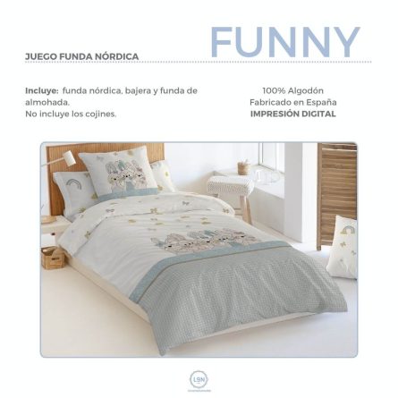 Funda nórdica FUNNY de Tejidos JVR