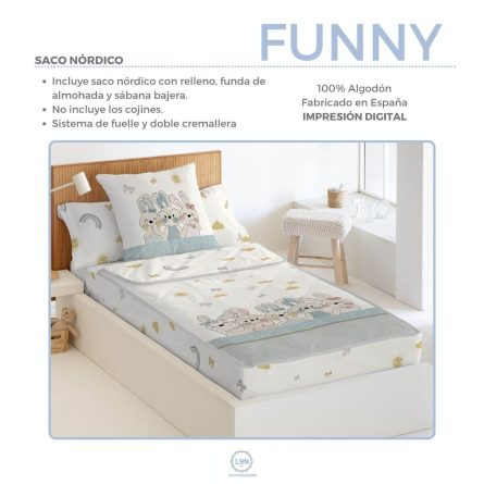 Saco nórdico FUNNY de Tejidos JVR