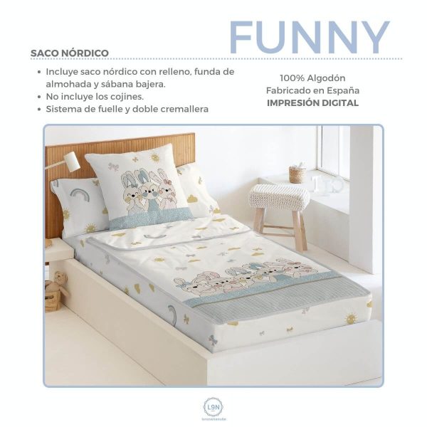 Saco nórdico FUNNY de Tejidos JVR