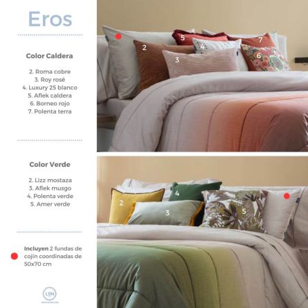 Colcha bouti EROS de Antilo