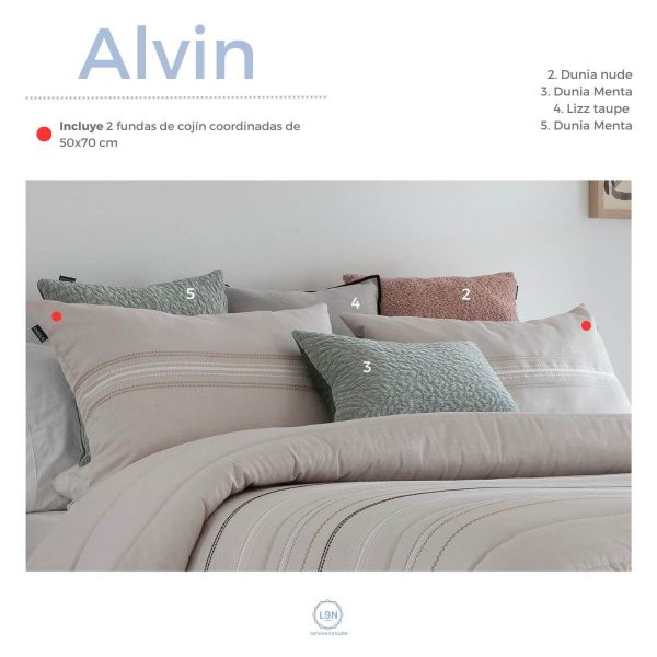 Colcha bouti ALVIN de Fundeco