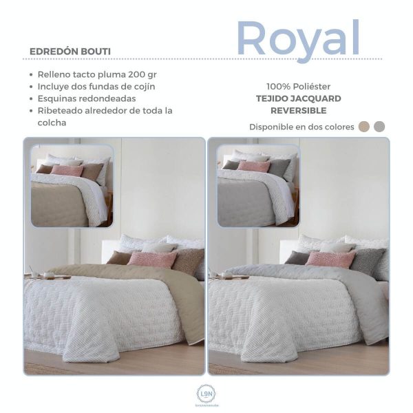 Colcha bouti ROYAL de Fundeco