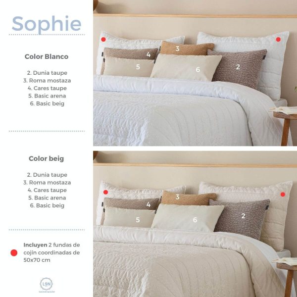 Colcha bouti SOPHIE de Fundeco