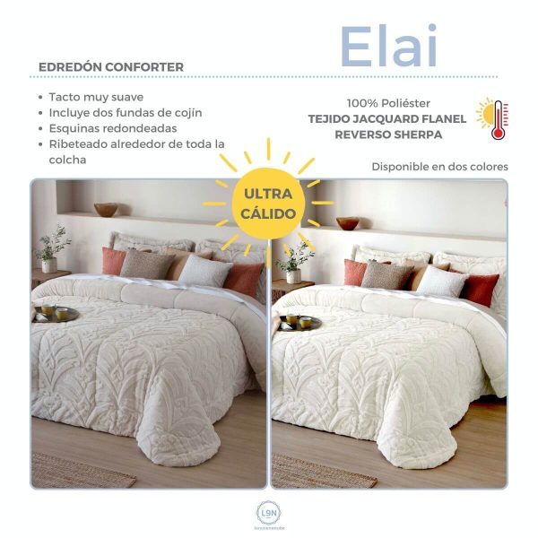 Edredón conforter sherpa ELAI de Fundeco