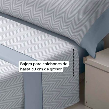 Juego de sábanas franela ORLY de Tejidos Reina
