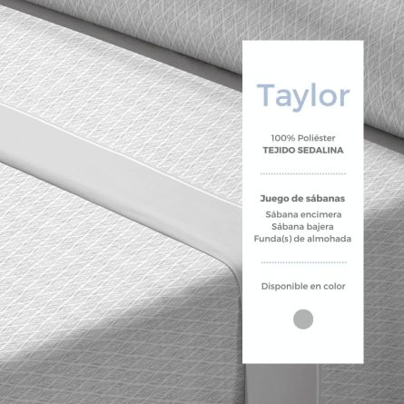 Juego de sábanas sedalina TAYLOR de Tejidos Reina