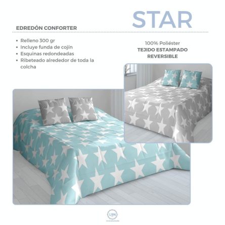 Edredón conforter STAR de Tejidos Reina