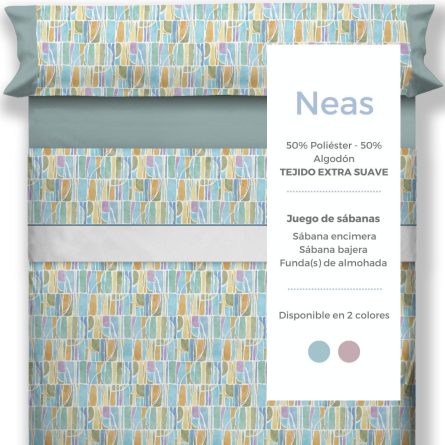 Juego de sábanas NEAS de Cañete