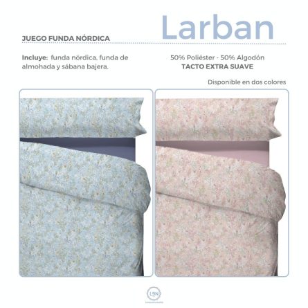 Juego funda nórdica LARBAN de Cañete