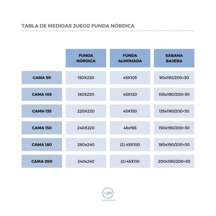 Juego funda nórdica LALA de Cañete