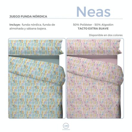 Juego funda nórdica NEAS de Cañete