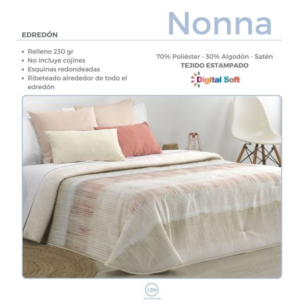 Edredón Estampado NONNA de Cañete