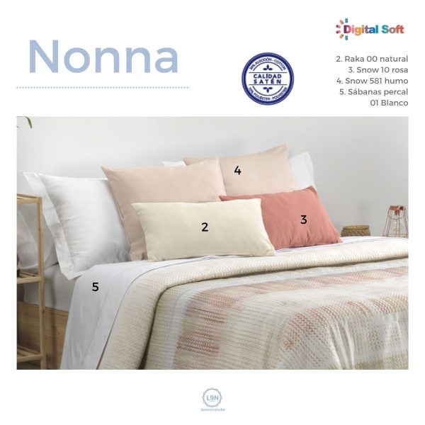 Edredón Estampado NONNA de Cañete