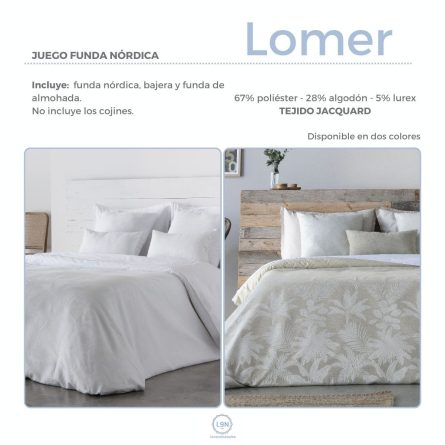 Funda nórdica Jacquard LOMER de Cañete
