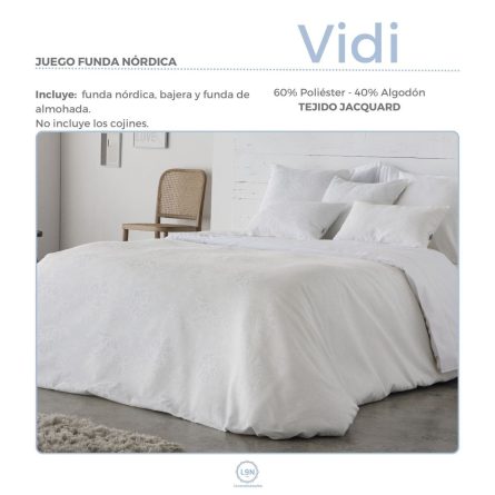 Funda nórdica Jacquard VIDI de Cañete