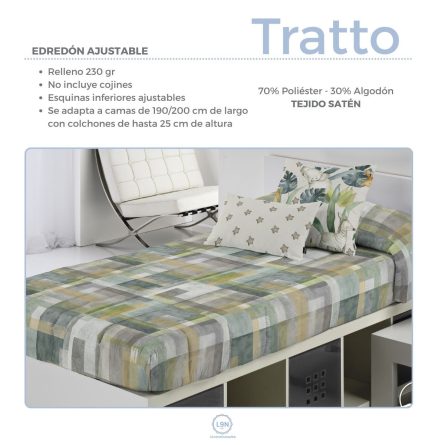 Edredón Ajustable TRATTO A de Cañete