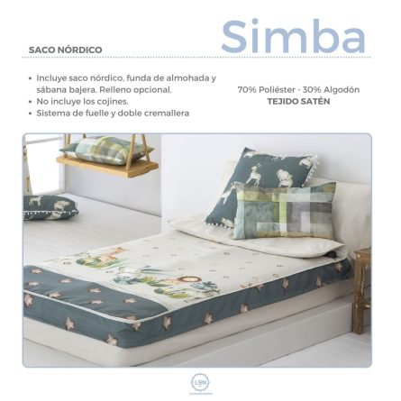 Saco nórdico SIMBA PRINCIPAL de Cañete