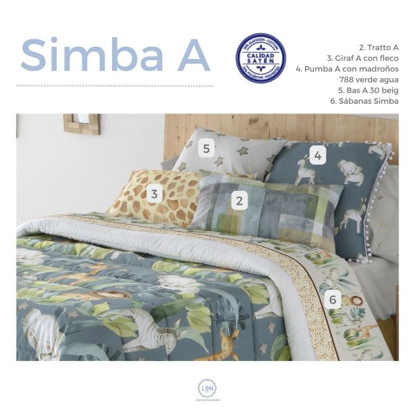 Edredón SIMBA PRINCIPAL de Cañete