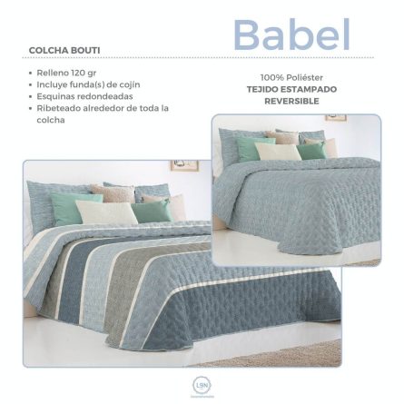 Colcha bouti BABEL de Fundeco