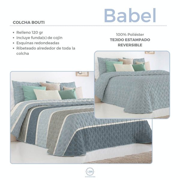 Colcha bouti BABEL de Fundeco