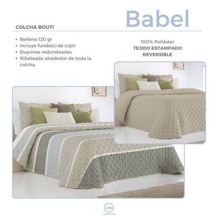 Colcha bouti BABEL de Fundeco