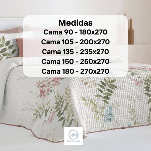 Colcha bouti MILENA de Fundeco