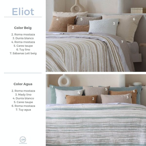 Colcha capa jacquard ELIOT de Fundeco
