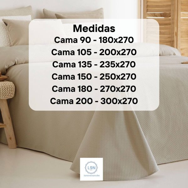 Colcha capa jacquard LIONEL de Fundeco