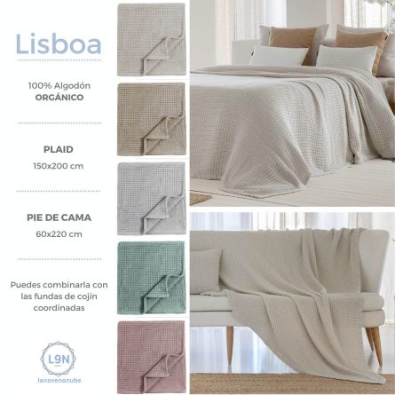 Pie de cama LISBOA de Fundeco