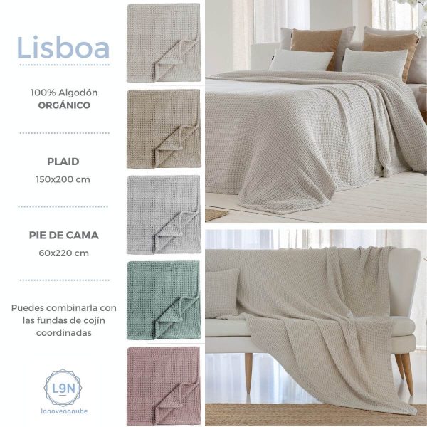 Pie de cama LISBOA de Fundeco