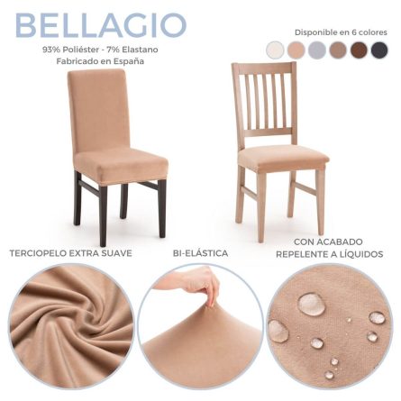 Funda Silla con respaldo BELLAGIO de Belmarti