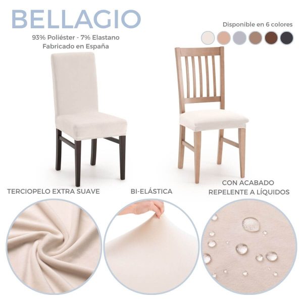Funda Silla con respaldo BELLAGIO de Belmarti