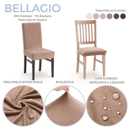 Funda Silla con respaldo BELLAGIO de Belmarti